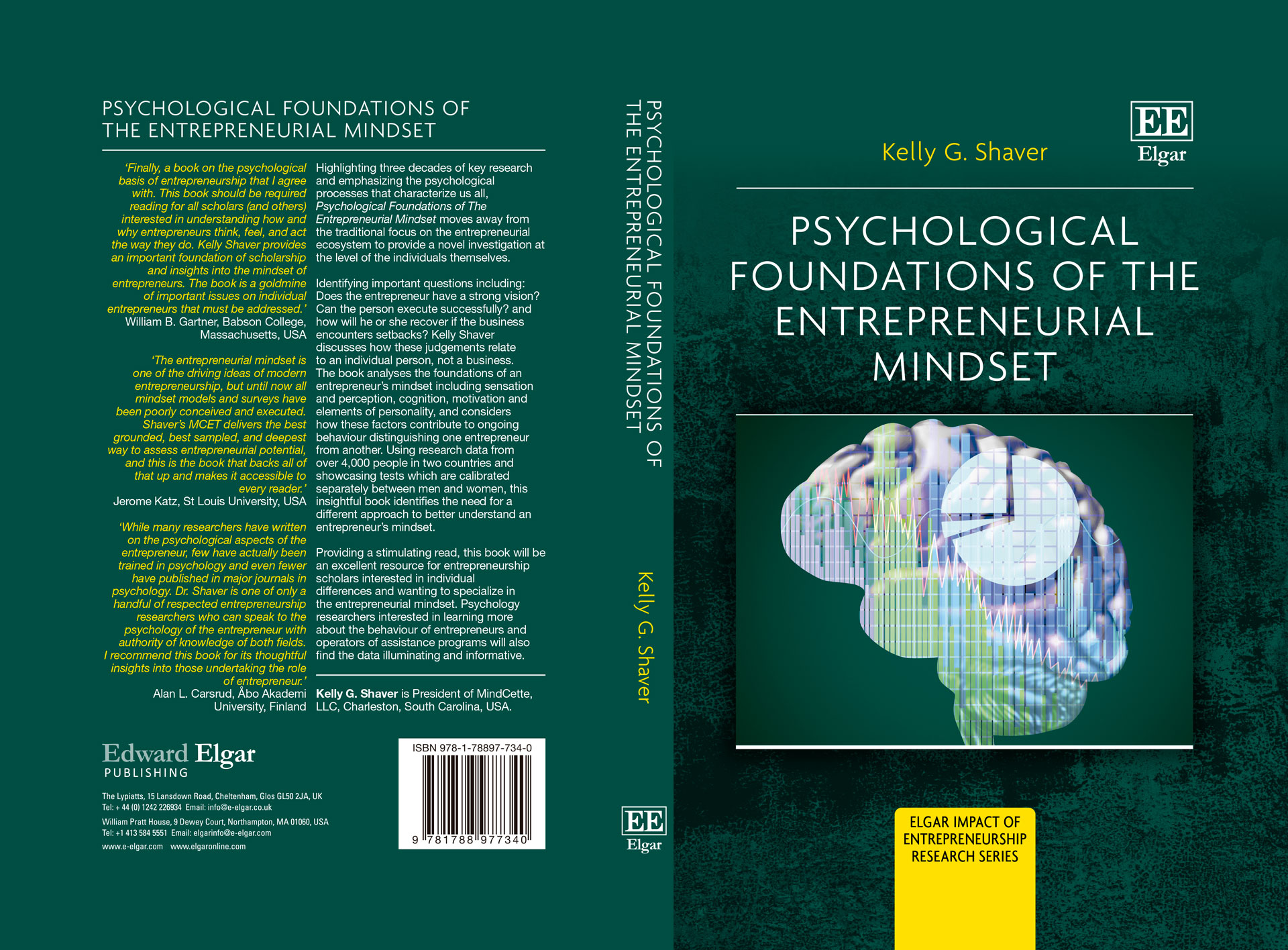 Forthcoming in early 2024: Psychological Foundations of the Entrepreneurial Mindset! Book Cover